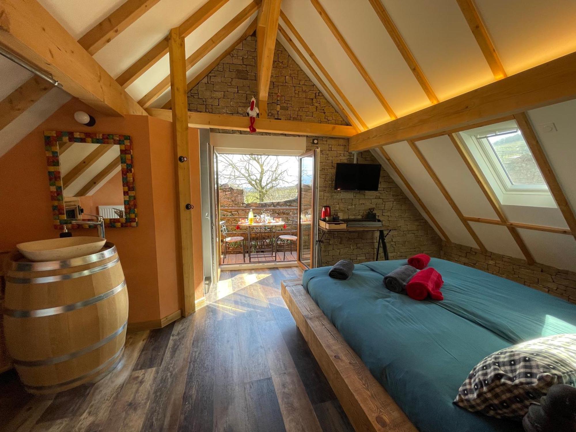 ホテル Le Refuge Du Rempart Dambach 部屋 写真